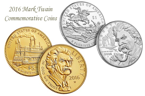 Mark Twain Commemorative Coin Set