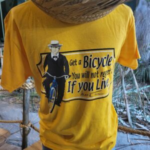 Mark Twain Bicycle T-Shirt