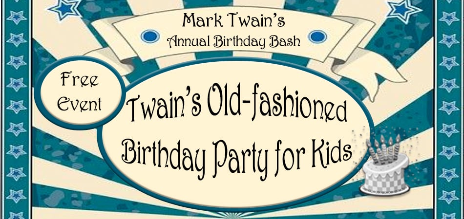 Twain's Old-Fashioned Birthday Party for Kids