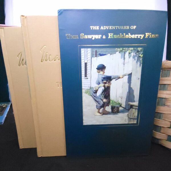 Norman Rockwell Set: The Adventures of Tom Sawyer & The Adventures of Huckleberry Finn